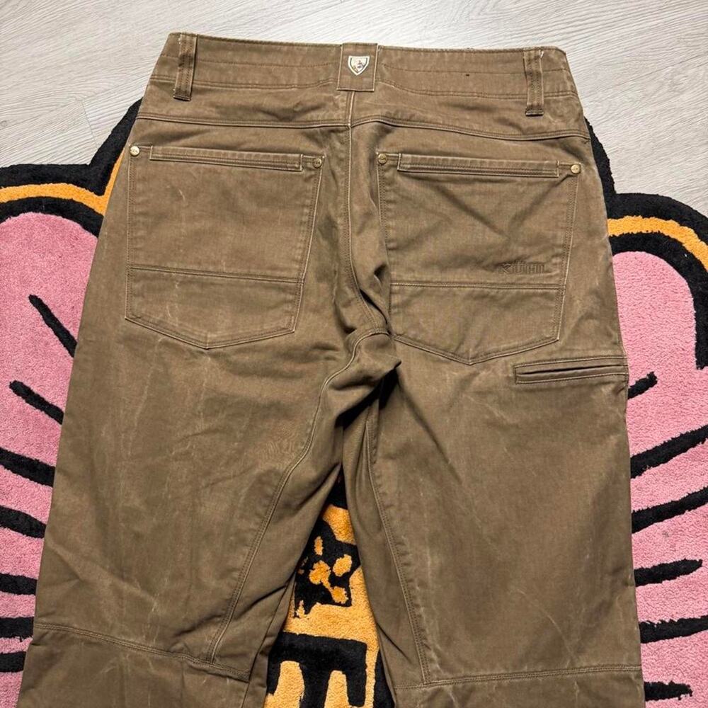 Kuhl Ryder Patina Dyed Casual Hiking Mountain Pants SIze 30x30 Brown - Picture 8 of 8